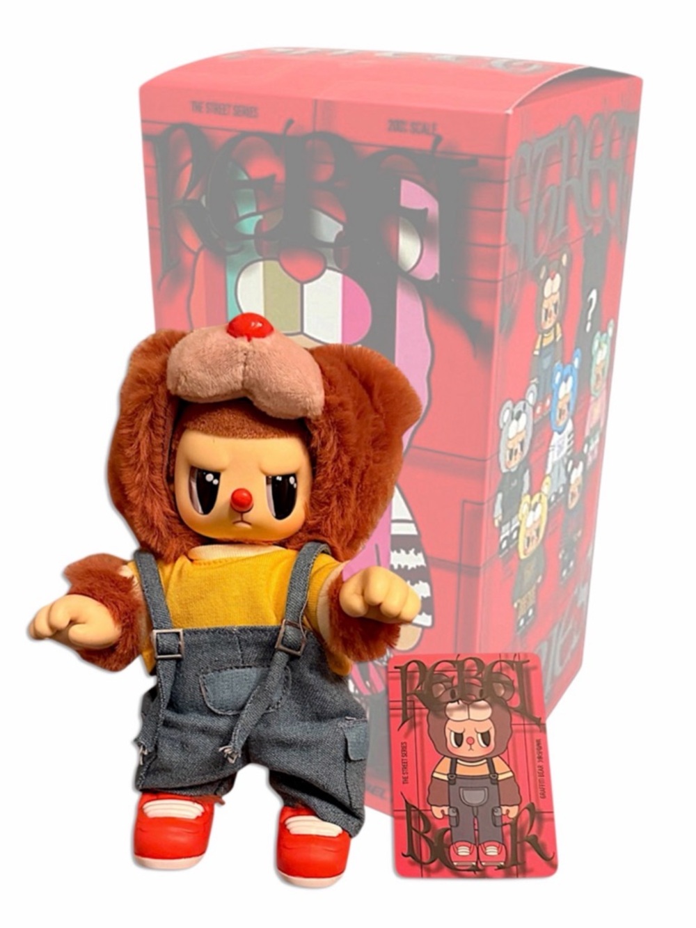 Chaosweet Rebel Bear The Street Series Vinyl Plush Graffiti Bear